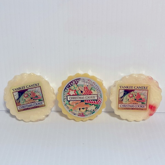 3 Yankee Candle Tarts CHRISTMAS COOKIE NEW 8 oz each - Picture 2 of 5